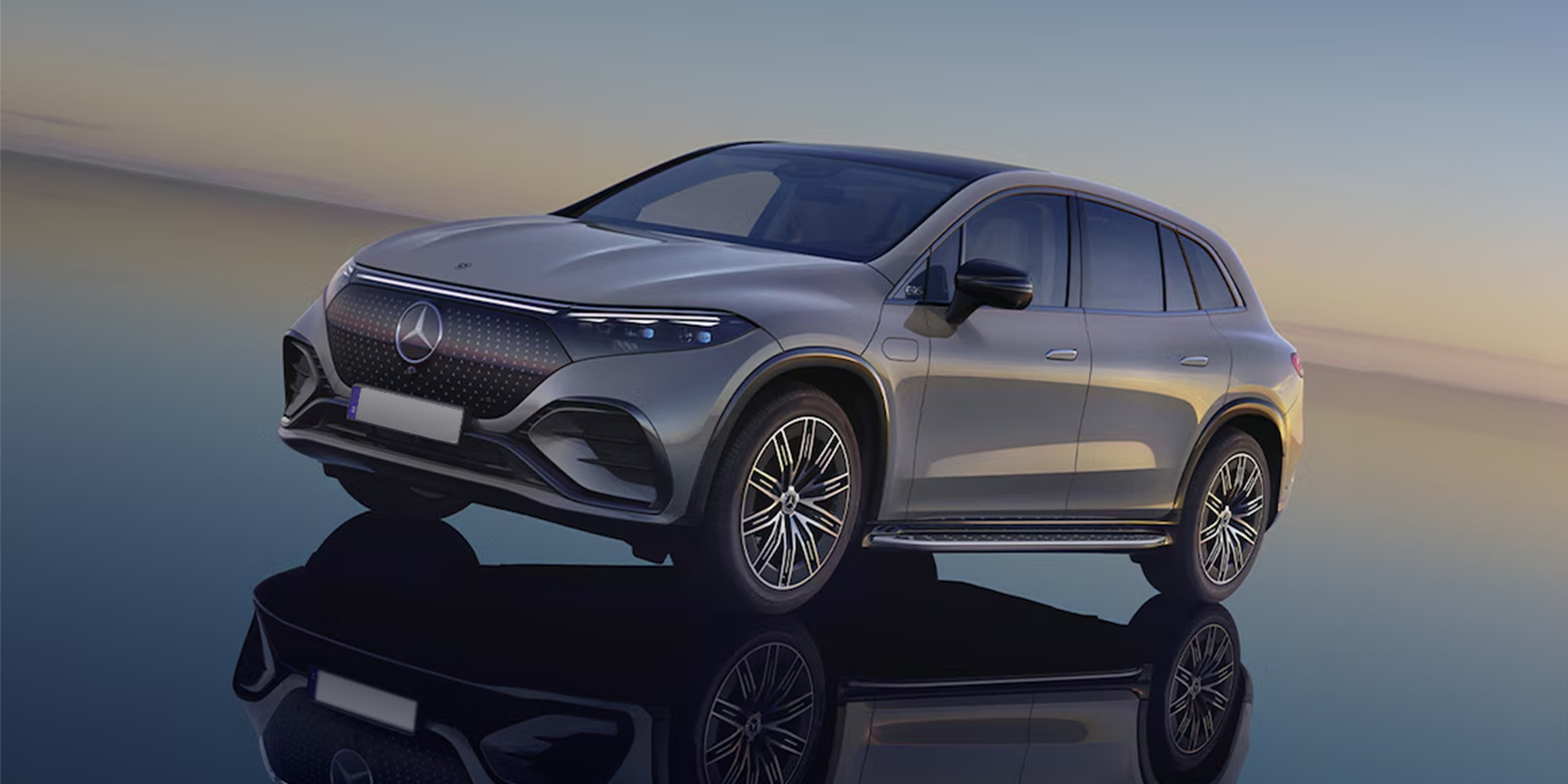 Futuristic Electric Mercedes-Benz